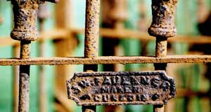 Example of Cemetery Ironwork