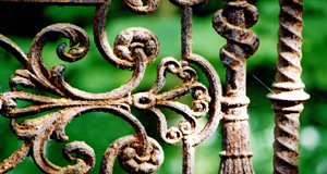 Example of Cemetery Ironwork