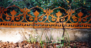 Example of Cemetery Ironwork