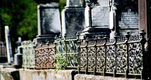 Example of Cemetery Ironwork