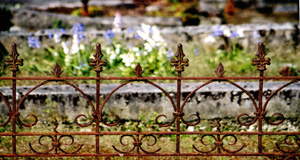 Example of Cemetery Ironwork