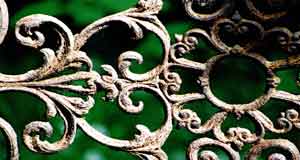 Example of Cemetery Ironwork